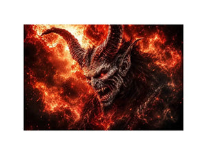 Devil Canvas Print
