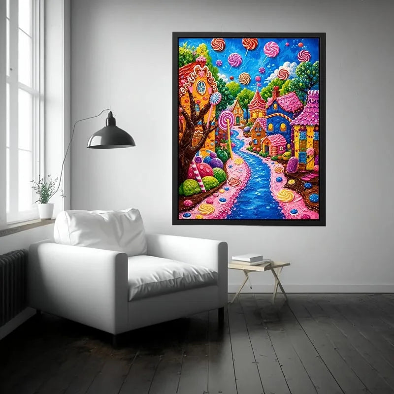 Dream Neighborhood kids nursery Canvas Print