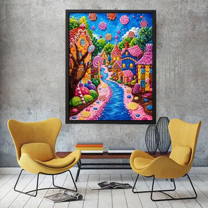 Dream Neighborhood kids nursery Canvas Print