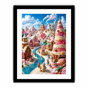 Dream Neighborhood kids nursery Canvas Print