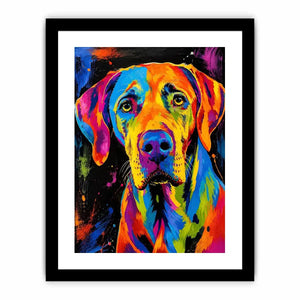 Pop Art Dog Canvas Print