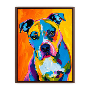 Dog Pop Canvas Print