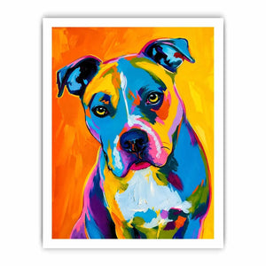 Dog Pop Canvas Print