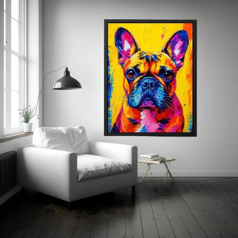 Dog Pop Canvas Print