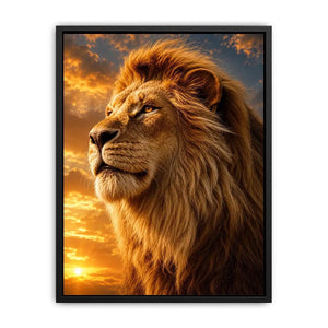 Lion King Poster Canvas Print