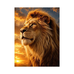 Lion King Poster Canvas Print