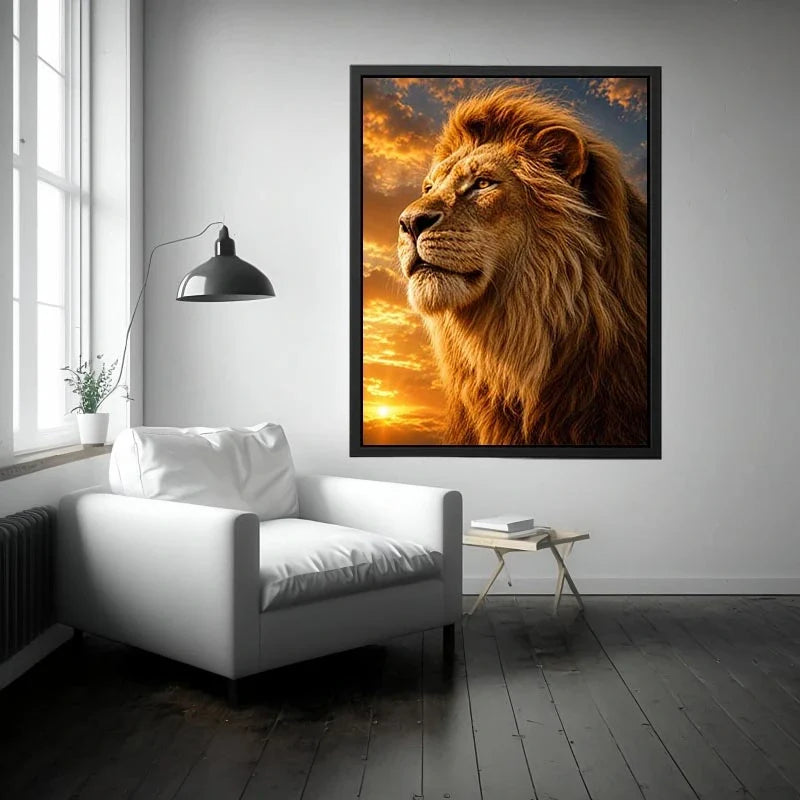 Lion King Poster Canvas Print