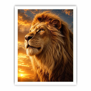 Lion King Poster Canvas Print