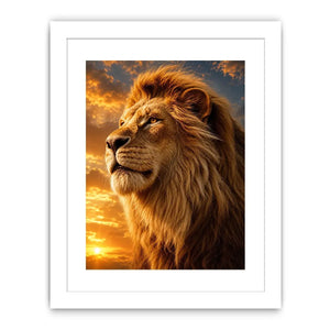 Lion King Poster Canvas Print