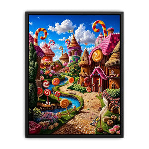 Cheerfull kids Canvas Print