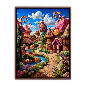 Cheerfull kids Canvas Print