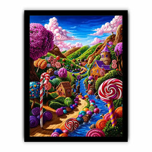 Cheerfull Candy kids Canvas Print