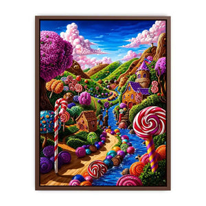 Cheerfull Candy kids Canvas Print