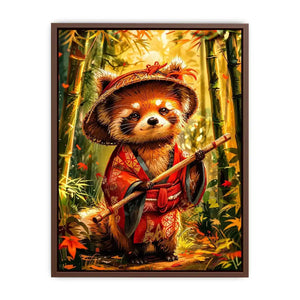 Tanuki Dog Canvas Print