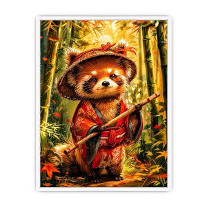 Tanuki Dog Canvas Print