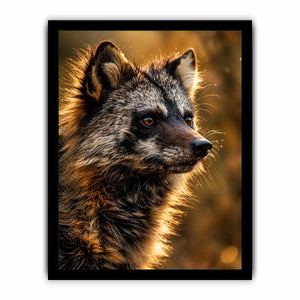 Racoon Dog Canvas Print