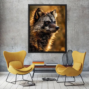 Racoon Dog Canvas Print