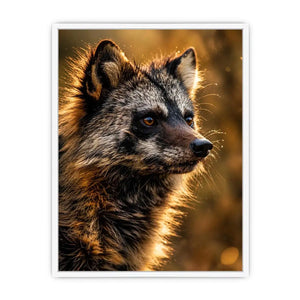 Racoon Dog Canvas Print