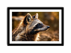 Racoon Dog Canvas Print