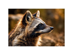 Racoon Dog Canvas Print