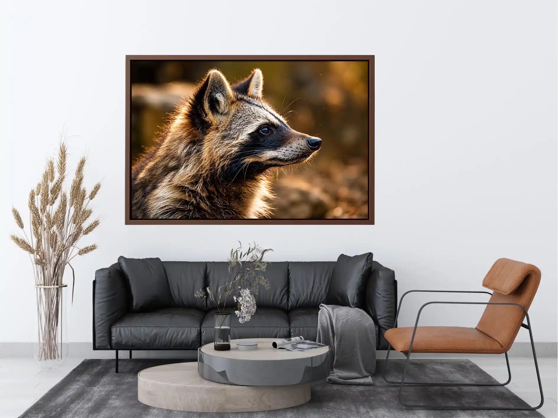 Racoon Dog Canvas Print