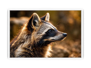 Racoon Dog Canvas Print