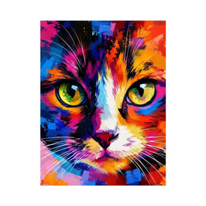 Cat Pop Art Canvas Print