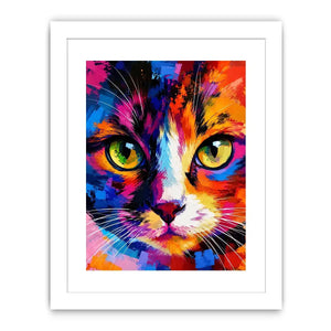 Cat Pop Art Canvas Print