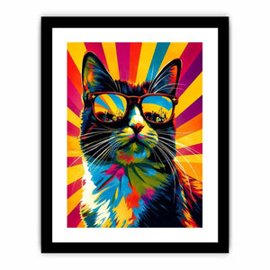 Cat Pop Canvas Print