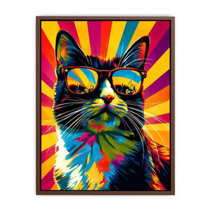Cat Pop Canvas Print
