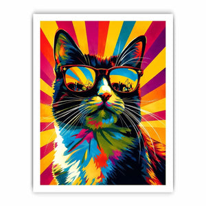 Cat Pop Canvas Print