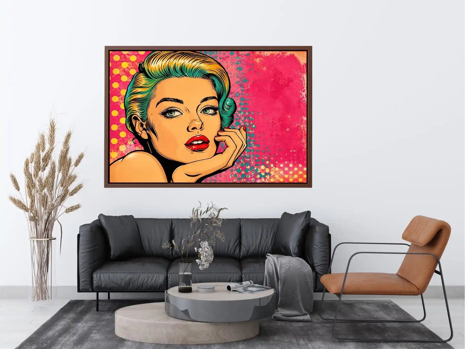 Just Thinking Canvas Print
