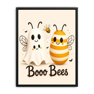 Boo Bees Canvas Print