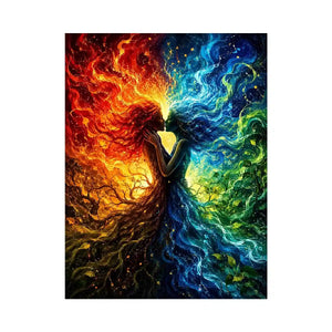 Fire Kiss Canvas Print