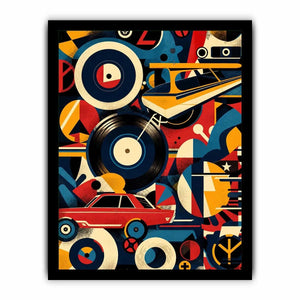 Composition Canvas Print