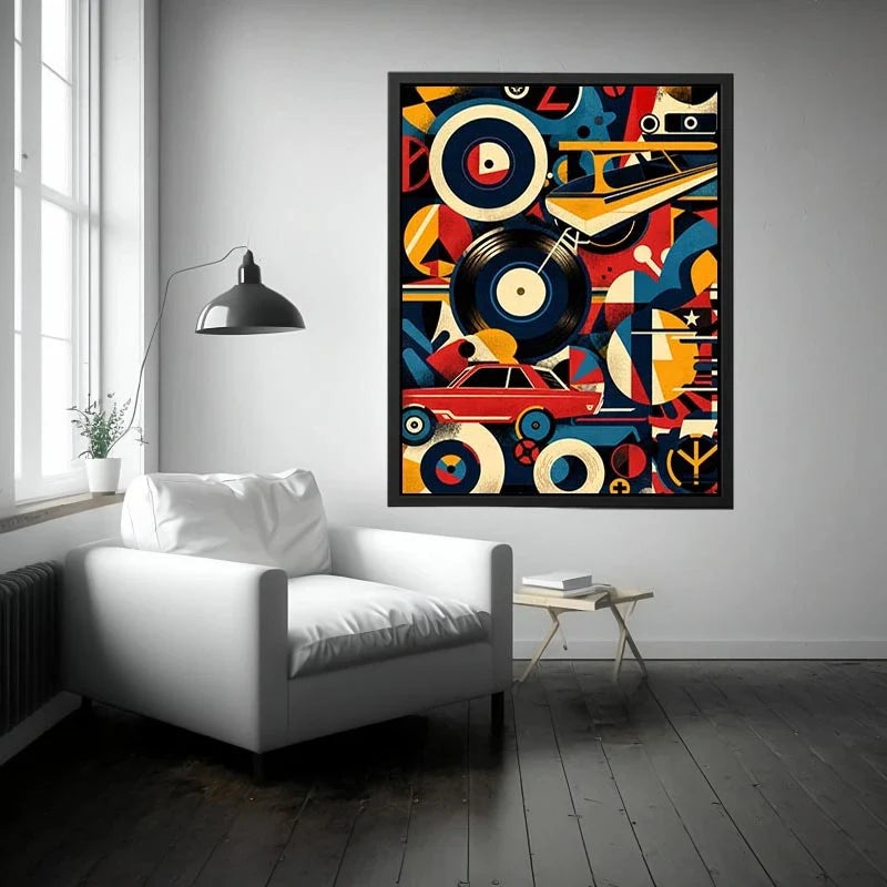 Composition Canvas Print