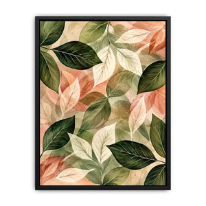 Botanical leaf Canvas Print
