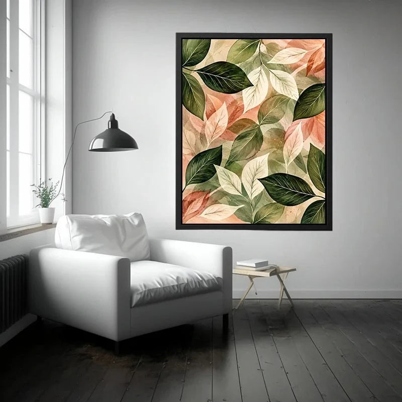 Botanical leaf Canvas Print