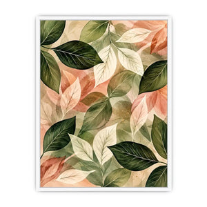 Botanical leaf Canvas Print