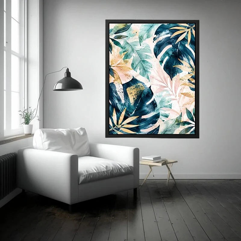 Botanical leaf Canvas Print
