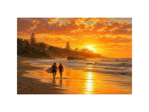 Coffs Coast Beach Canvas Print