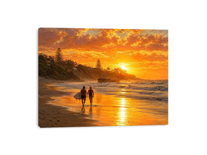 Coffs Coast Beach Canvas Print