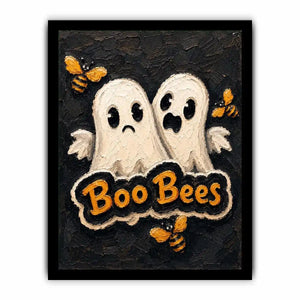 Cartoon Ghosts Canvas Print