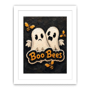 Cartoon Ghosts Canvas Print