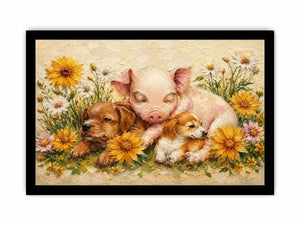 Cute Closeup Canvas Print