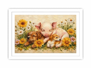 Cute Closeup Canvas Print