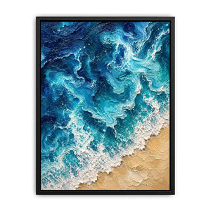 Breathtaking Beach View Canvas Print
