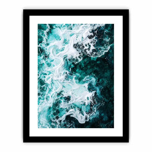 Teal Ocean Canvas Print