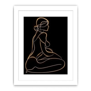 Figure Drawing Canvas Print