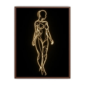 Female Body Canvas Print